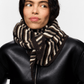 PIECES - Ada Striped Triangle Scarf - 