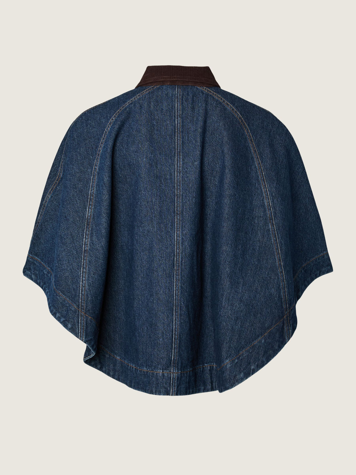 PIECES - Alex Denim Cape Jacket - 