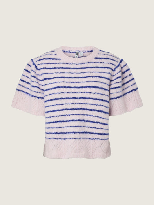 PIECES - Asira Crewneck Shortsleeve Sweater - 