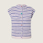 PIECES - Asira Stripe Knitted Vest - 