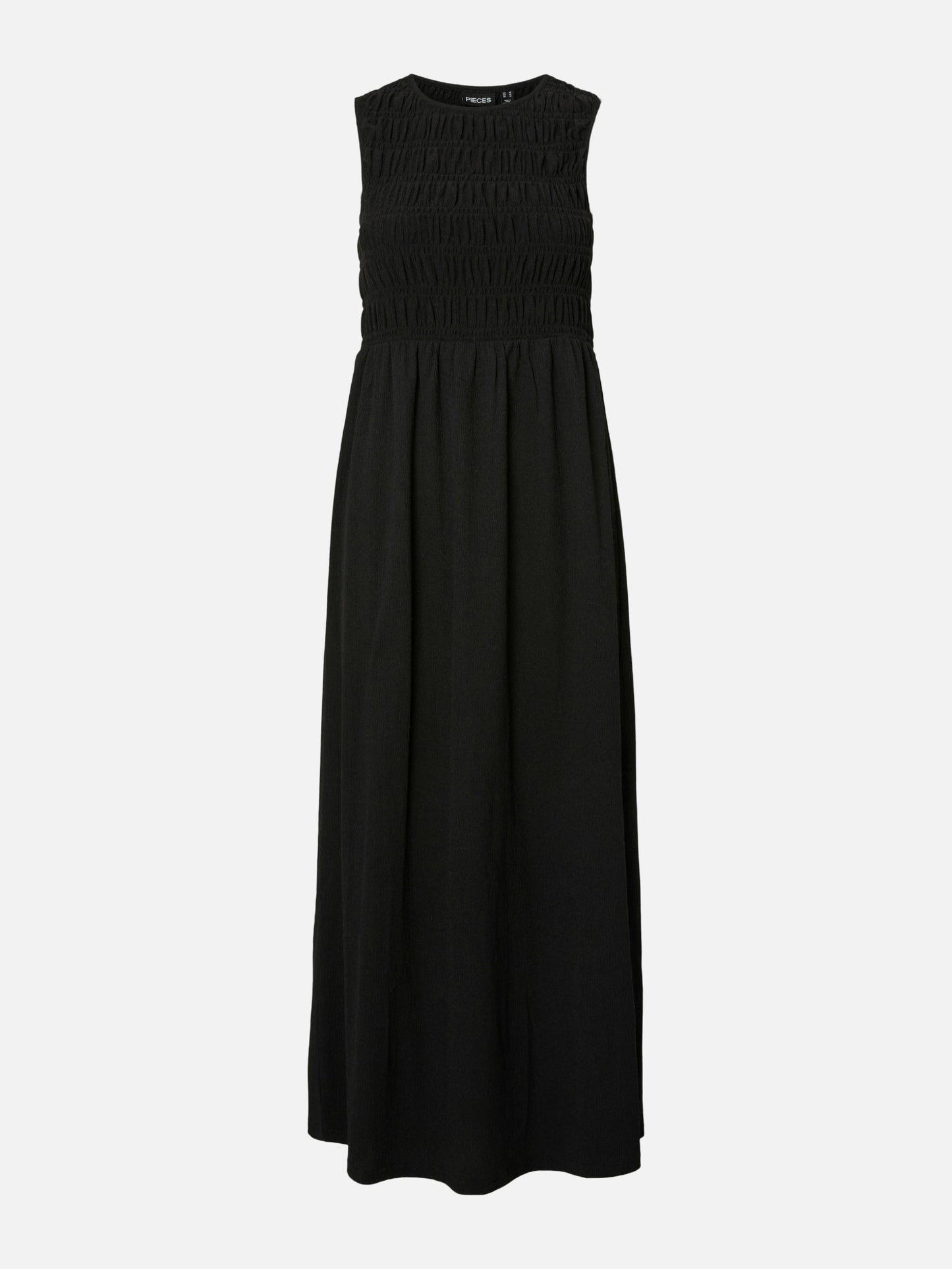 PIECES - Betty Smock Dress - Black