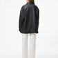 PIECES - Jamilla Vegan Leather Overshirt - 