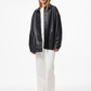 PIECES - Jamilla Vegan Leather Overshirt - 