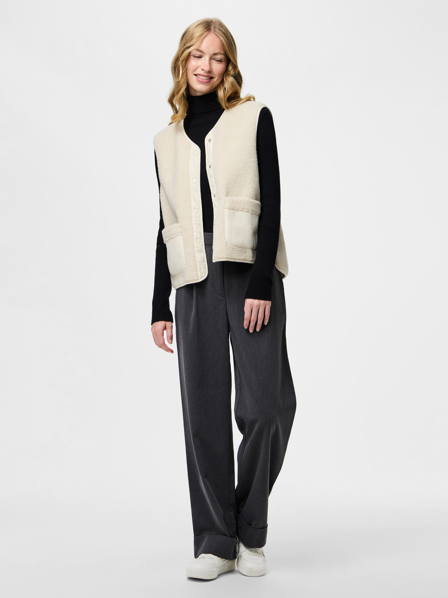 June Teddy Vest