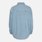 PIECES-Maisie Denim Shirt-Light Blue