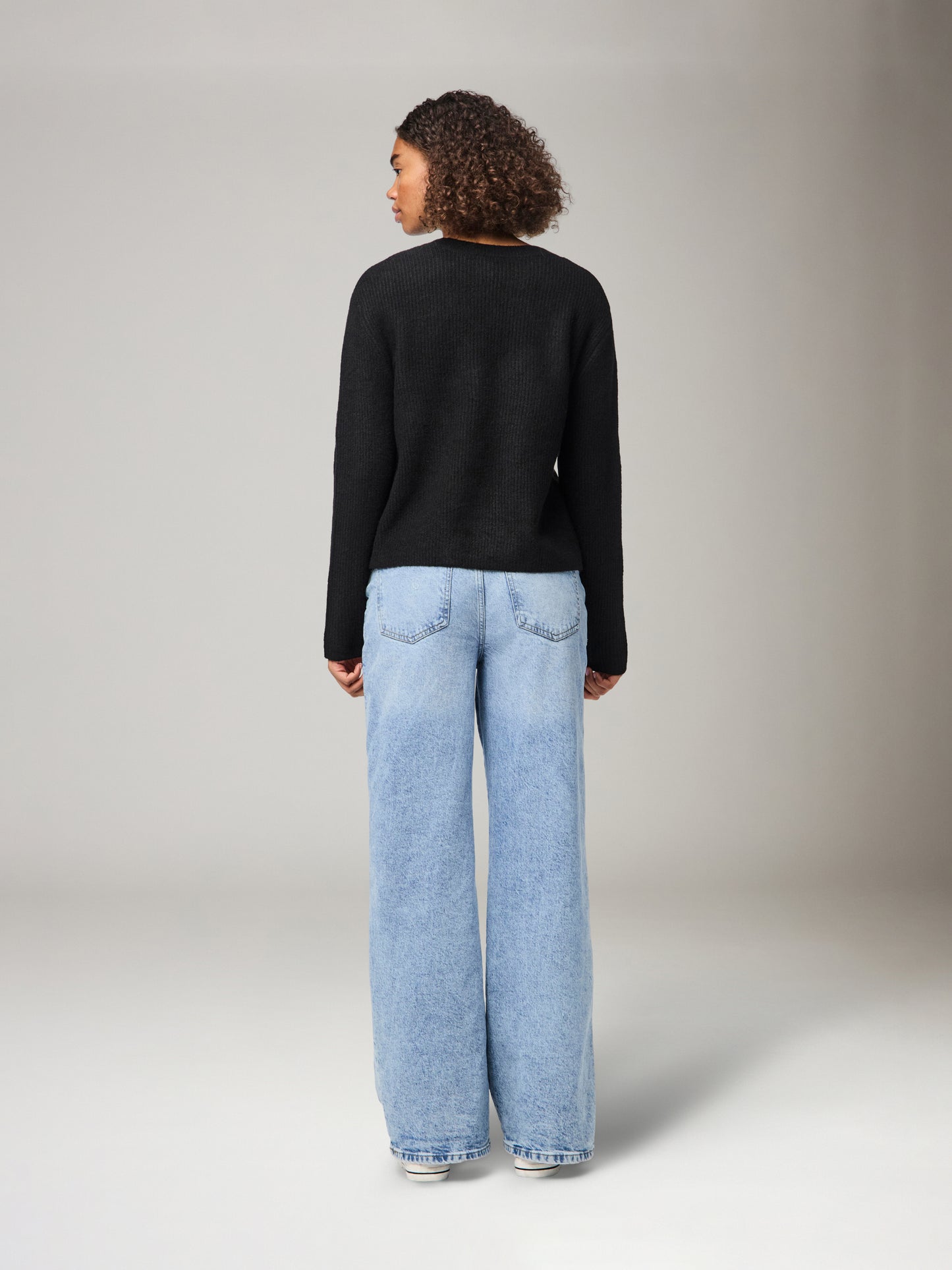 PIECES - Silly Reversible Tie Cardigan - 