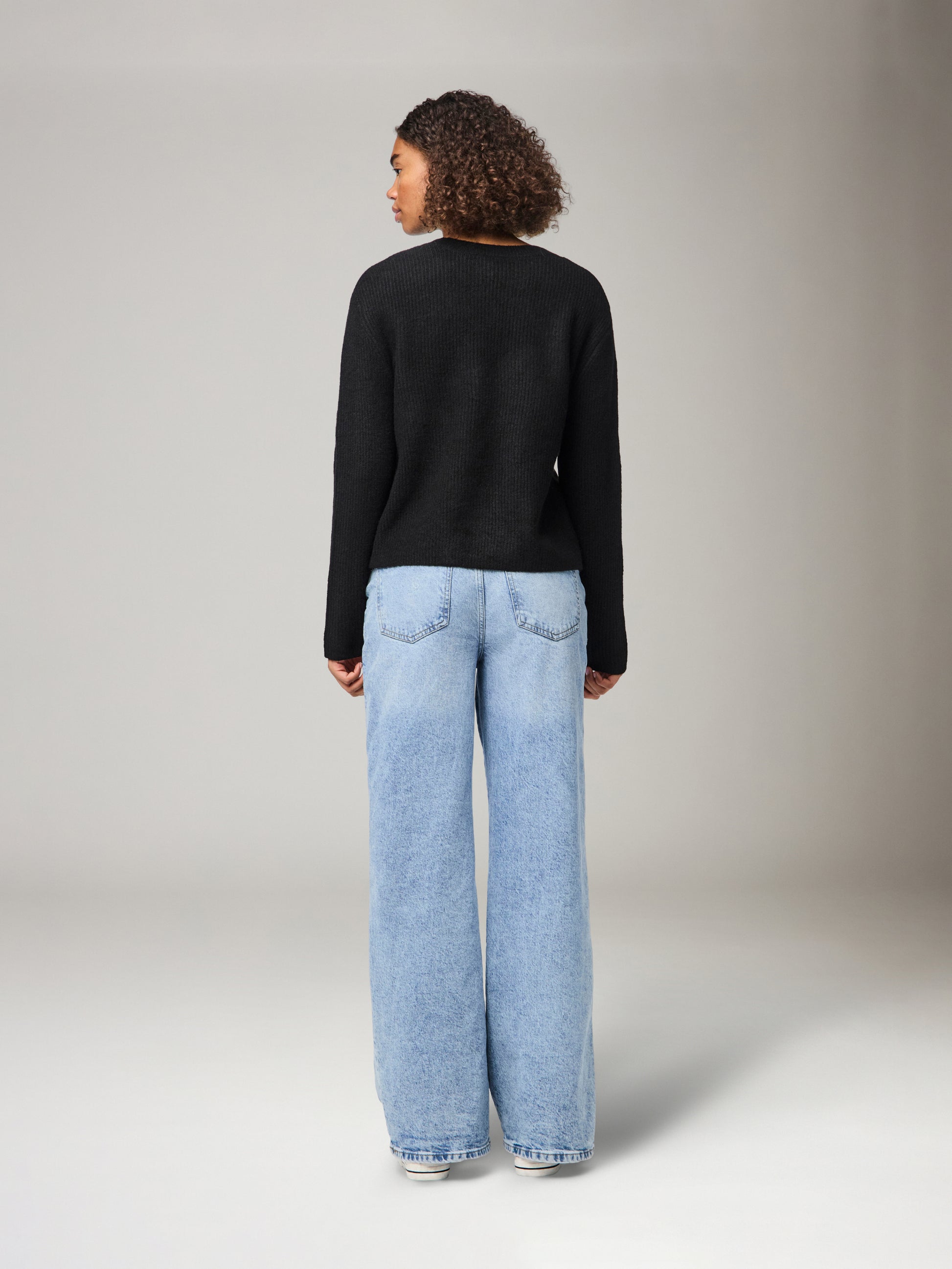 PIECES - Silly Reversible Tie Cardigan - 