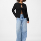 Silly Reversible Tie Cardigan