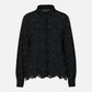 PIECES - Vilde Eyelet Shirt