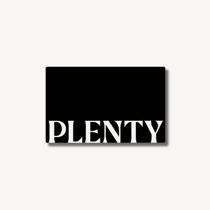 PLENTY - E-Gift Card