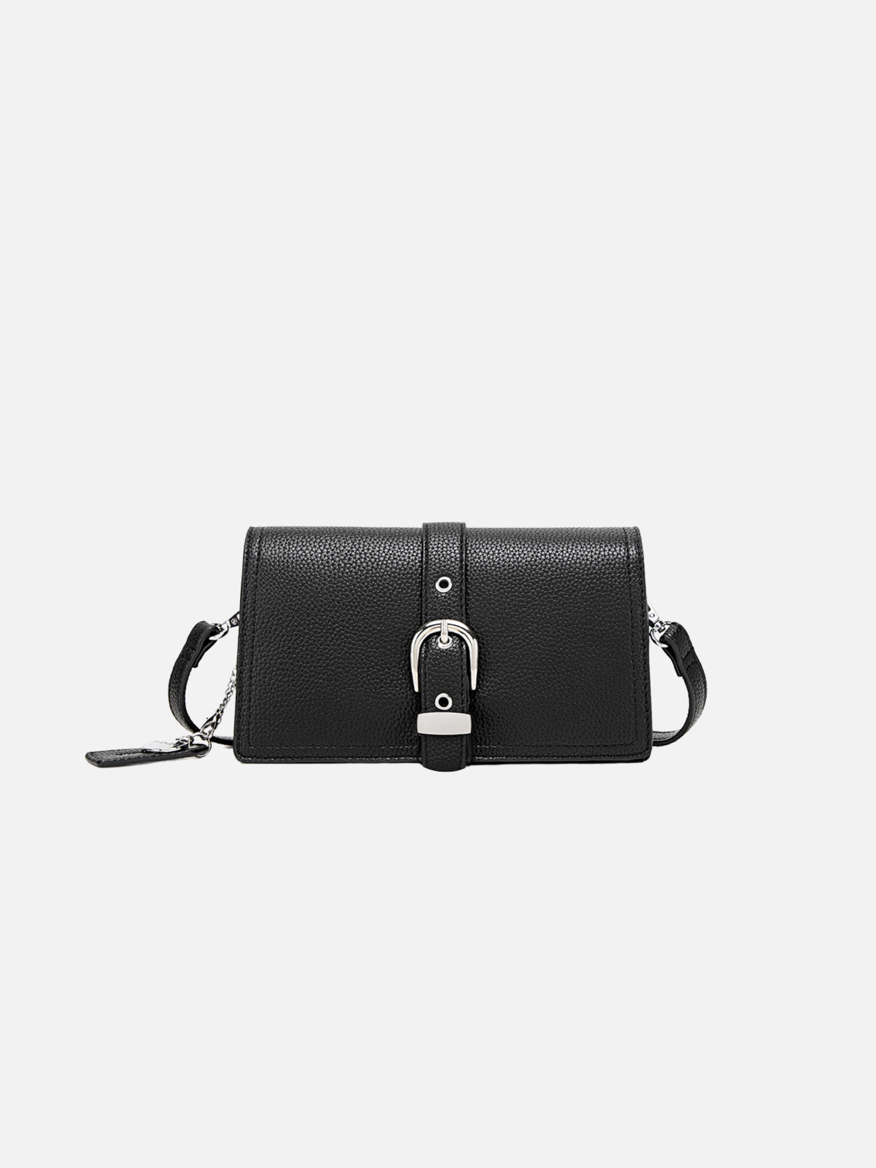 PIXIE MOOD-Beau Crossbody Bag-Black Pebbled