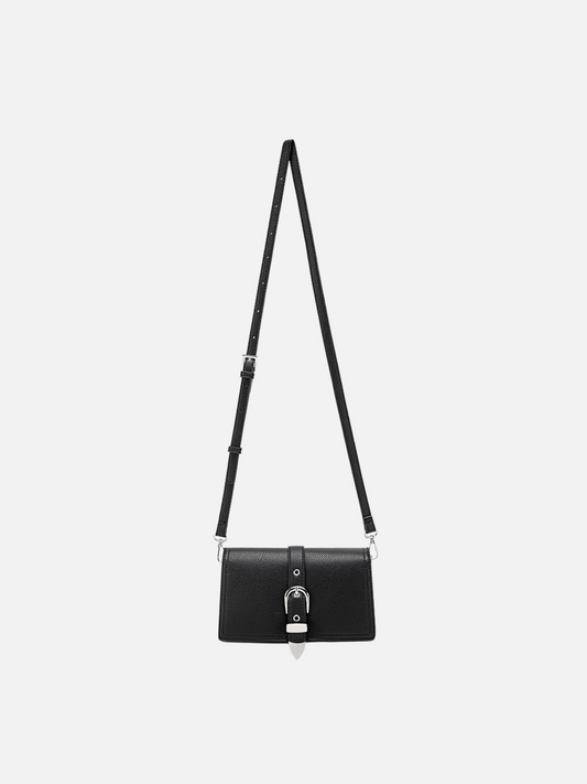 PIXIE MOOD-Beau Crossbody Bag-Black Pebbled
