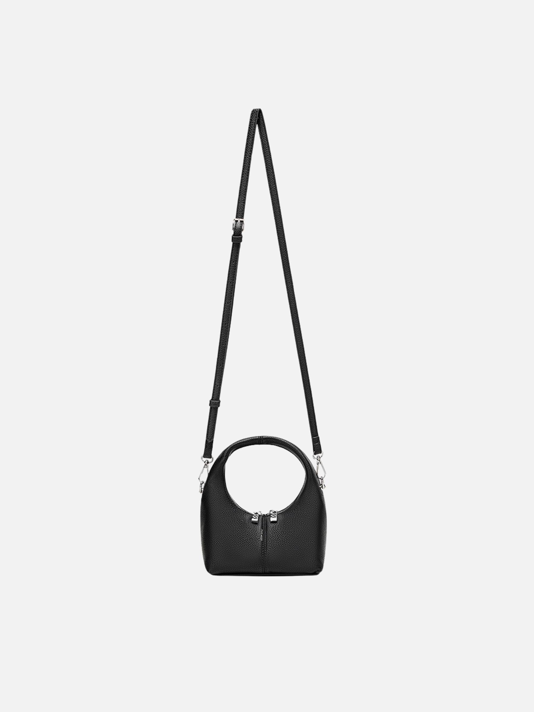 PIXIE MOOD-Circle Crossbody Bag-Coconut Cream Pebbled