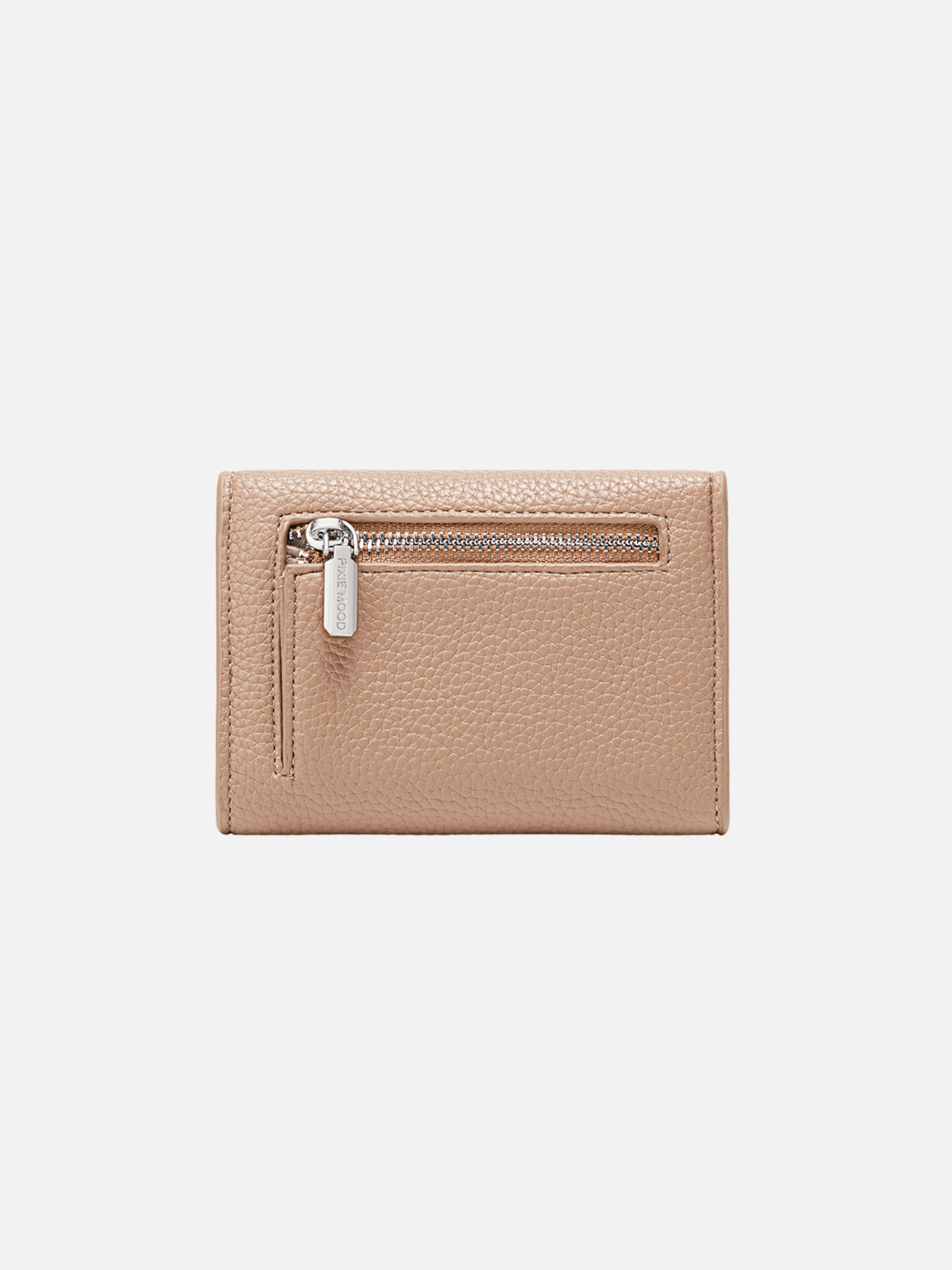 PIXIE MOOD-Mavis Mini Wallet-Black Pebbled
