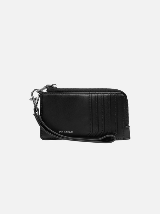 PIXIE MOOD-Quinn Card Wallet-Black