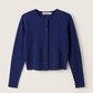 PROPAGANDA - Ace Cropped Cardigan - Navy