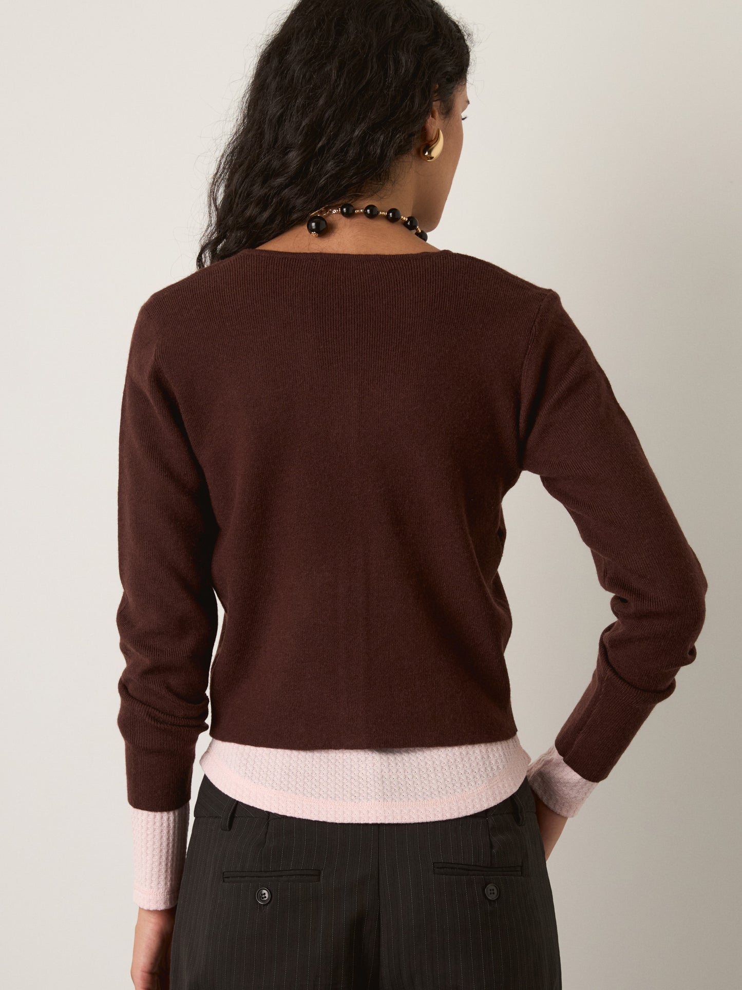 PROPAGANDA - Ace Cropped Cardigan - 
