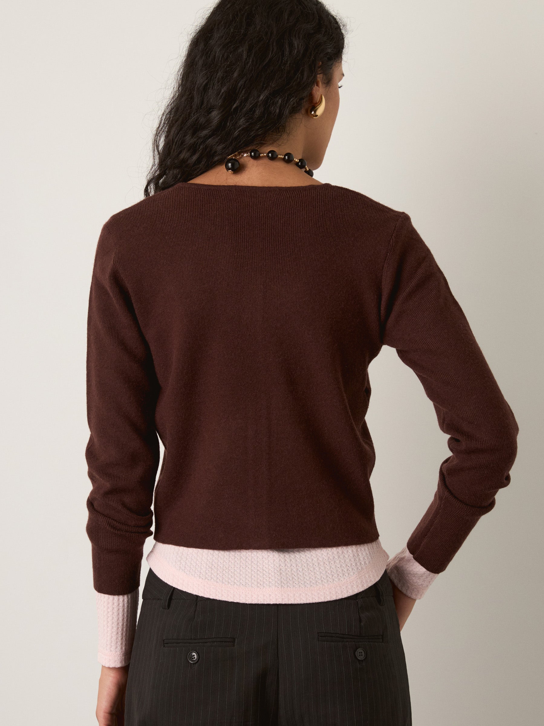 PROPAGANDA - Ace Cropped Cardigan - 