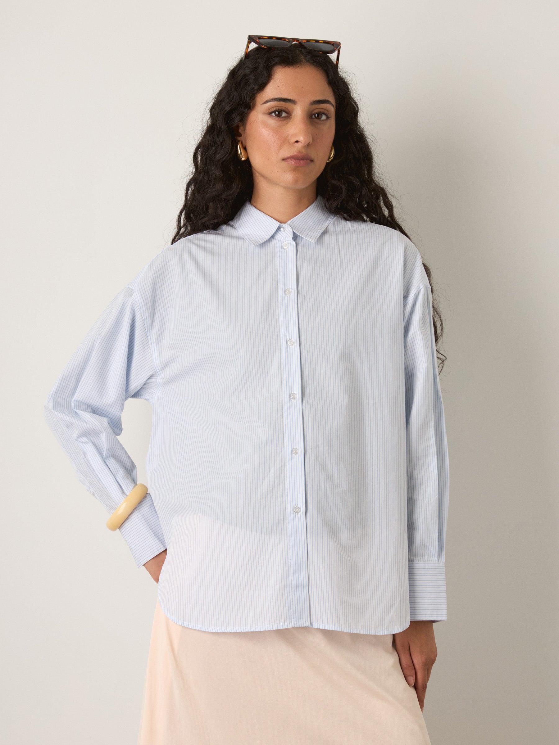 PROPAGANDA - Cohen Relaxed Button Down Shirt - 