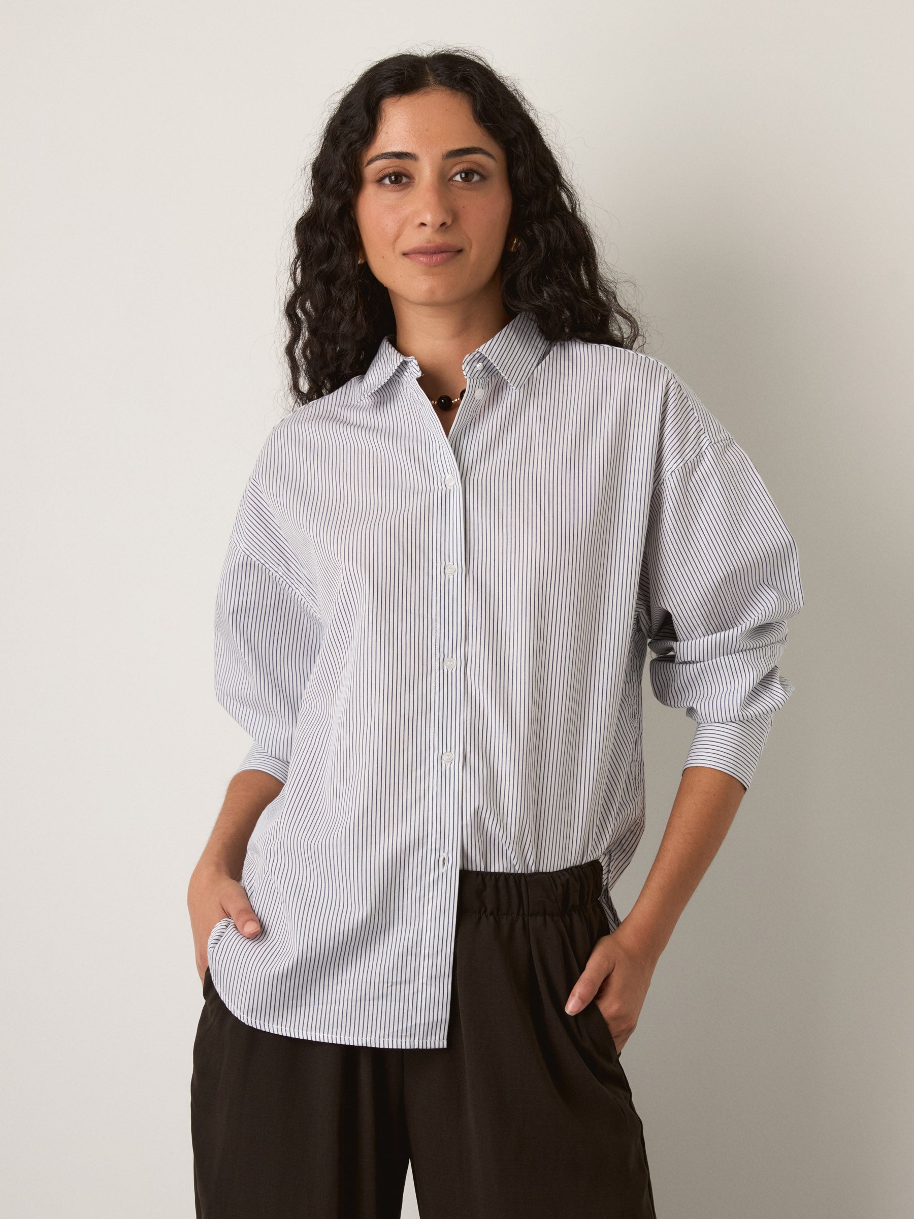 PROPAGANDA - Cohen Relaxed Button Down Shirt - 