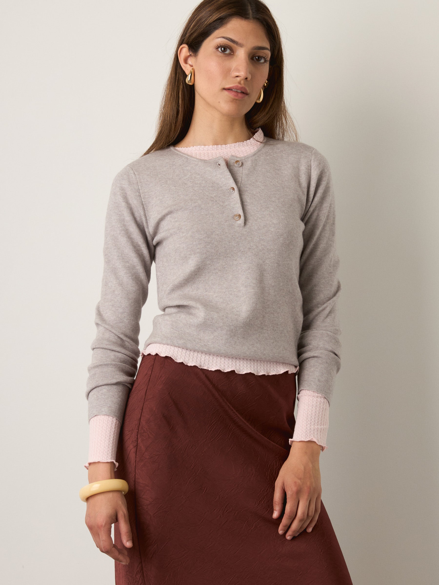 PROPAGANDA - Haven Henley Pullover - 