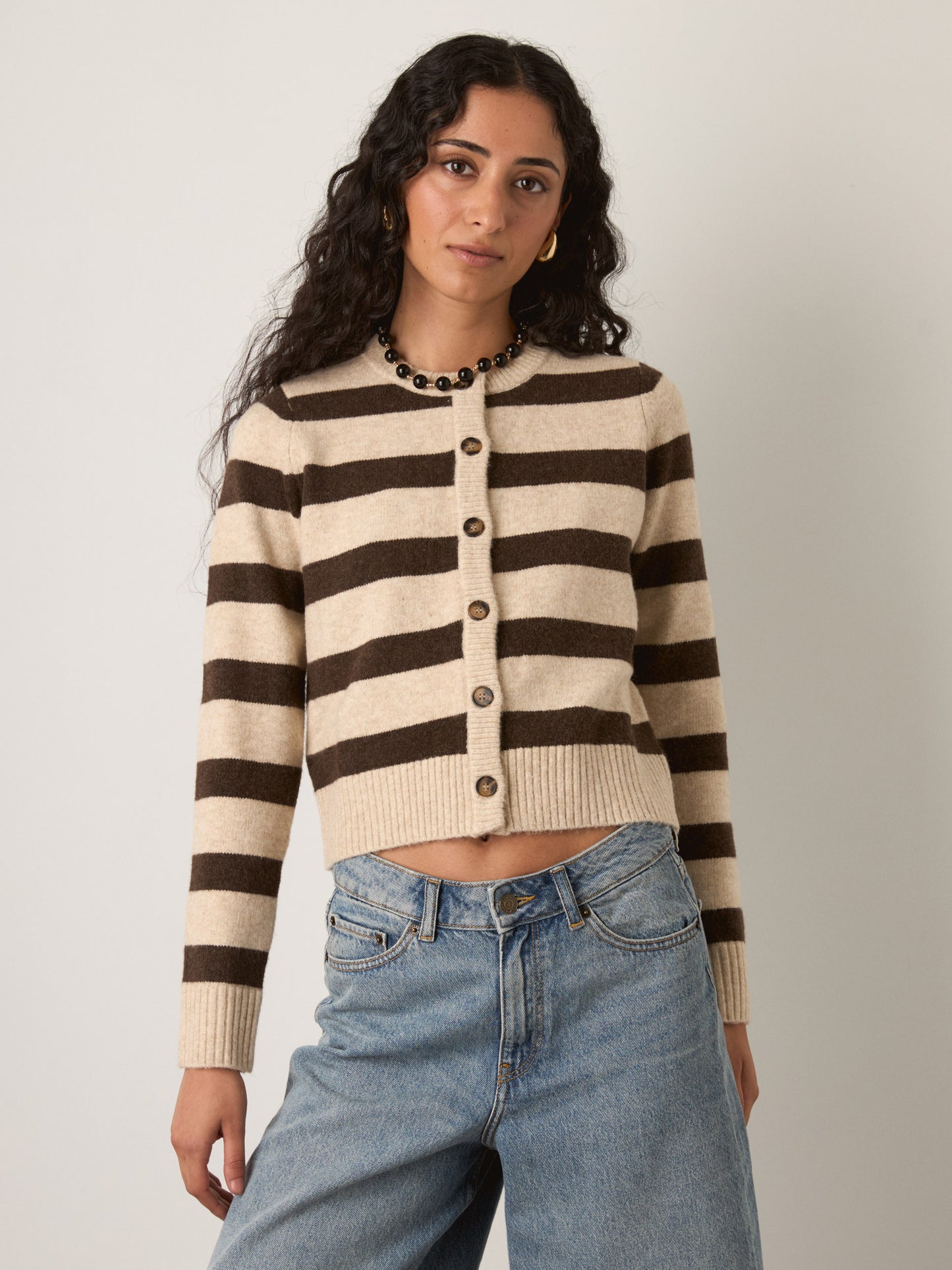 PROPAGANDA - Lacie Crewneck Cardigan - 