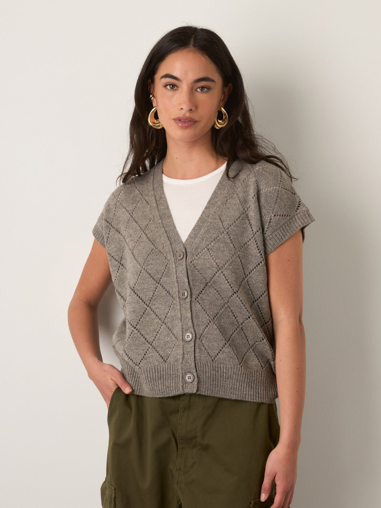 PROPAGANDA - Mazie Argyle Vest - 