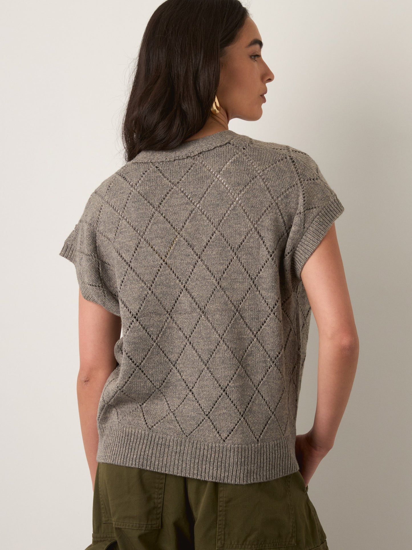 PROPAGANDA - Mazie Argyle Vest - 