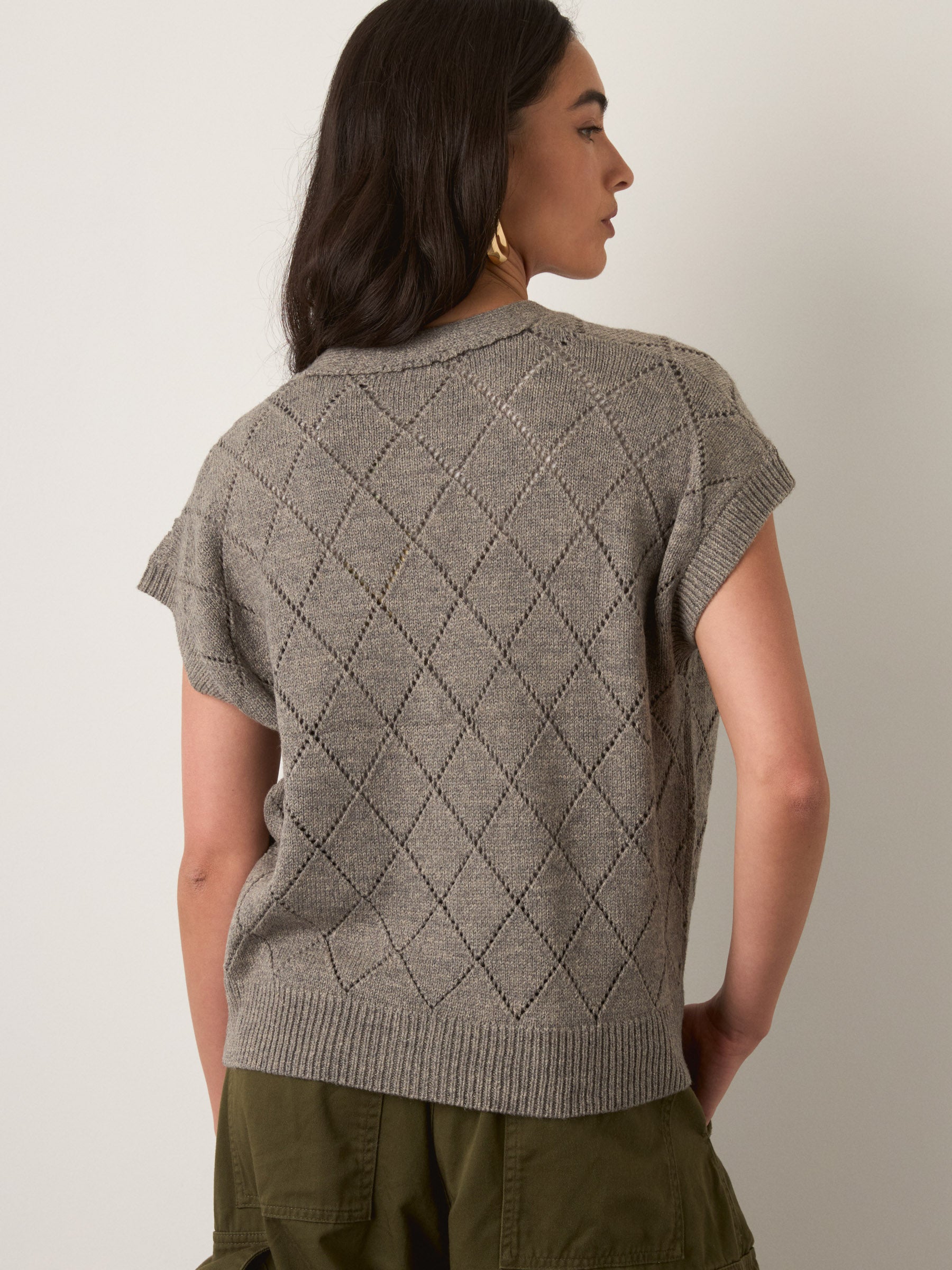 PROPAGANDA - Mazie Argyle Vest - 
