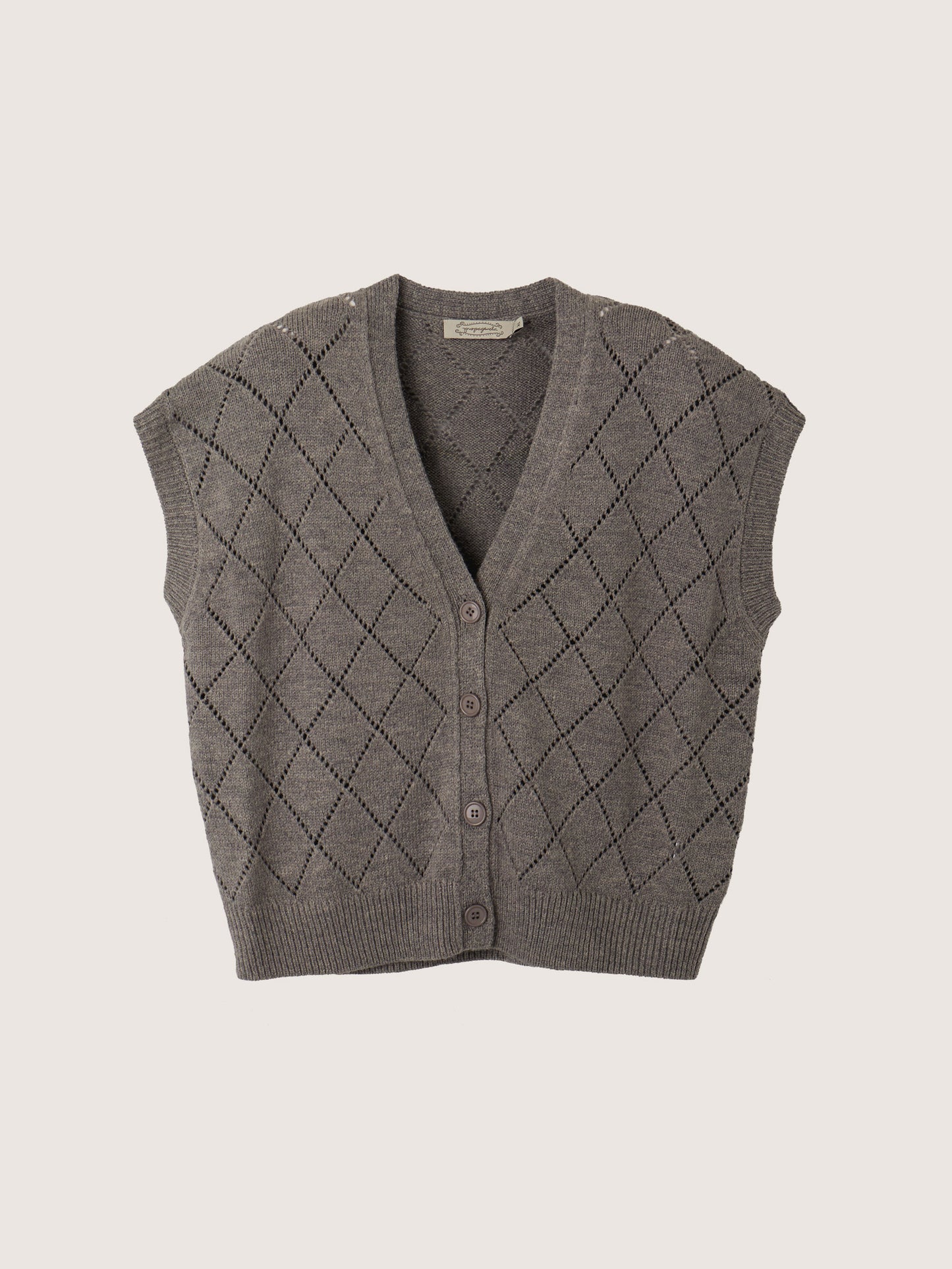 PROPAGANDA - Mazie Argyle Vest - 