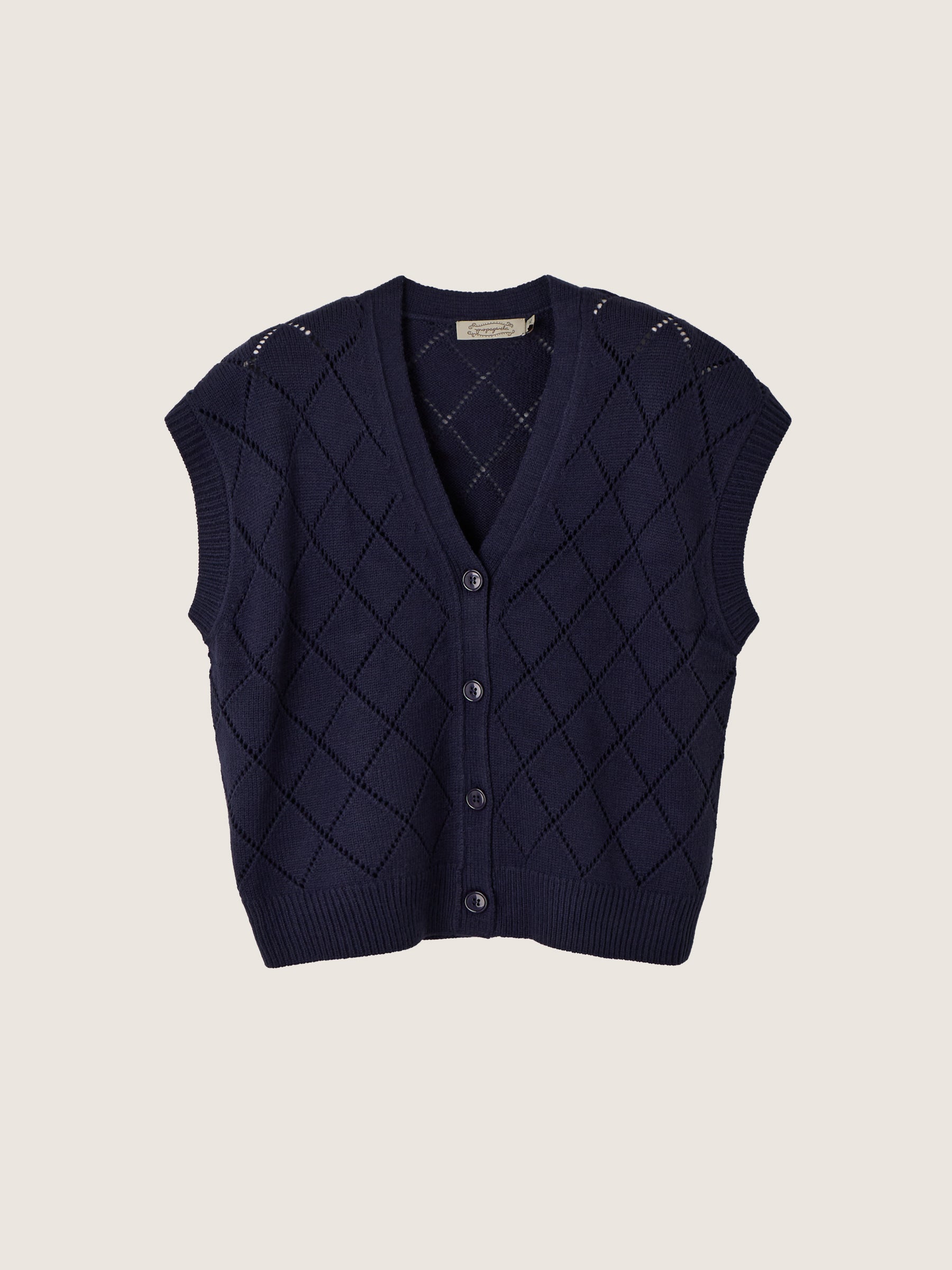PROPAGANDA - Mazie Argyle Vest - 