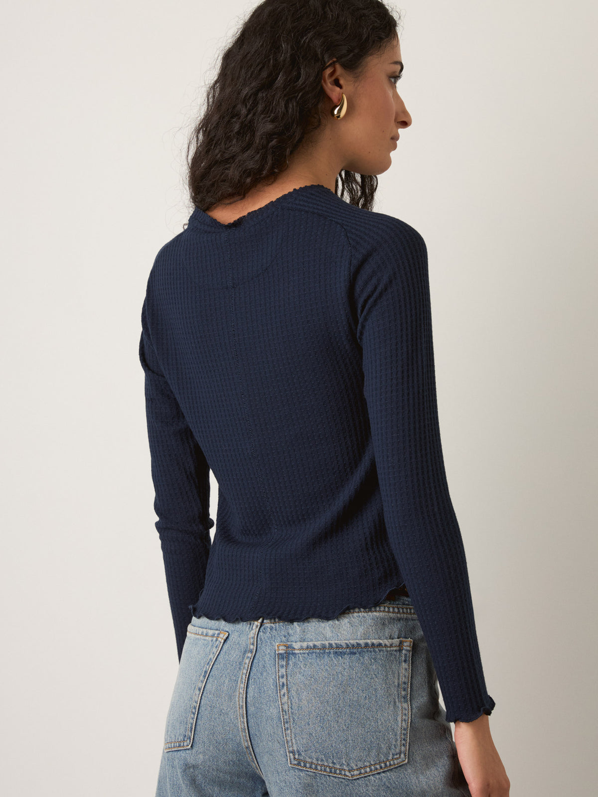 PROPAGANDA - Mindy Lettuce Edge Top - 