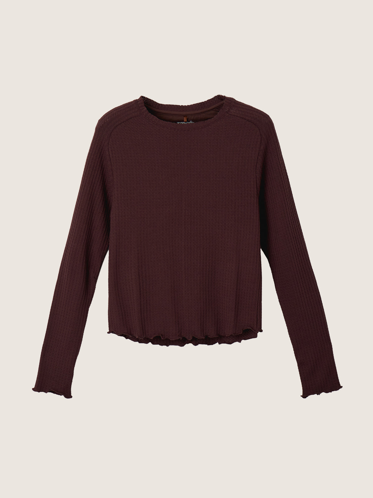 PROPAGANDA - Mindy Lettuce Edge Top - 