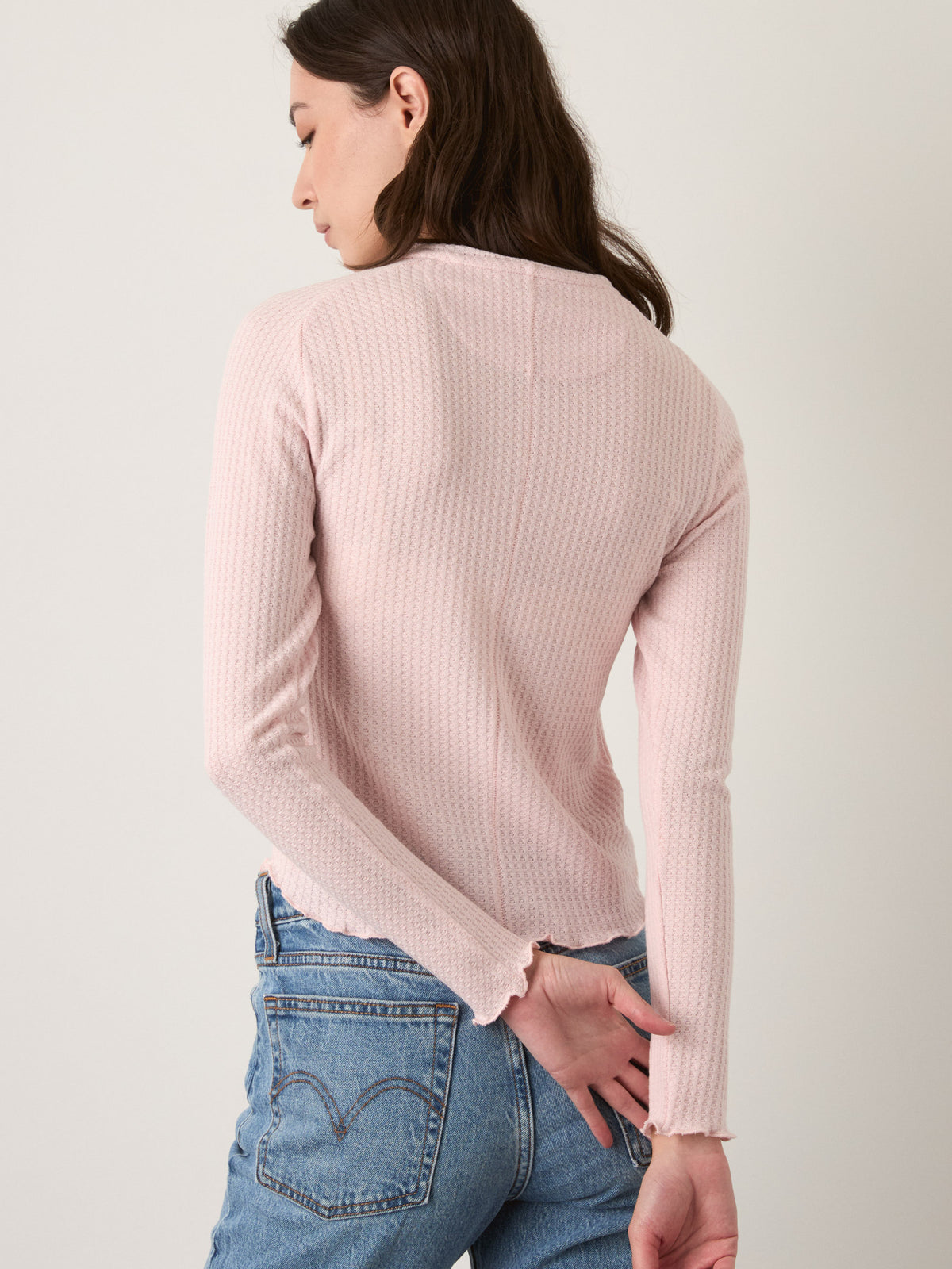 PROPAGANDA - Mindy Lettuce Edge Top - 