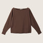 PROPAGANDA - Noa Thermal Relaxed Top - Dark Mink