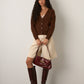 PROPAGANDA - Walden Argyle Cardigan - Gold Brown