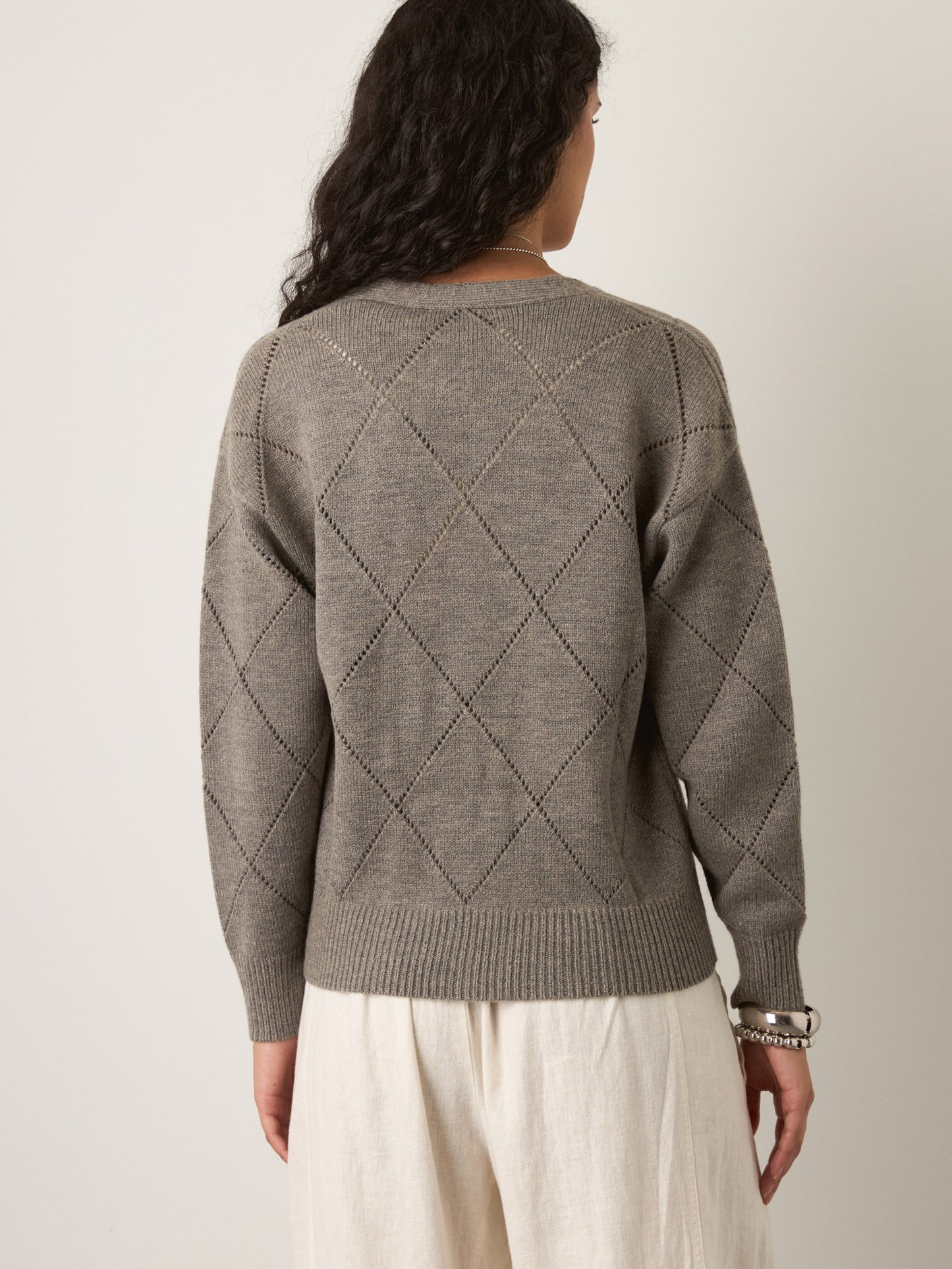 PROPAGANDA - Walden Argyle Cardigan - 