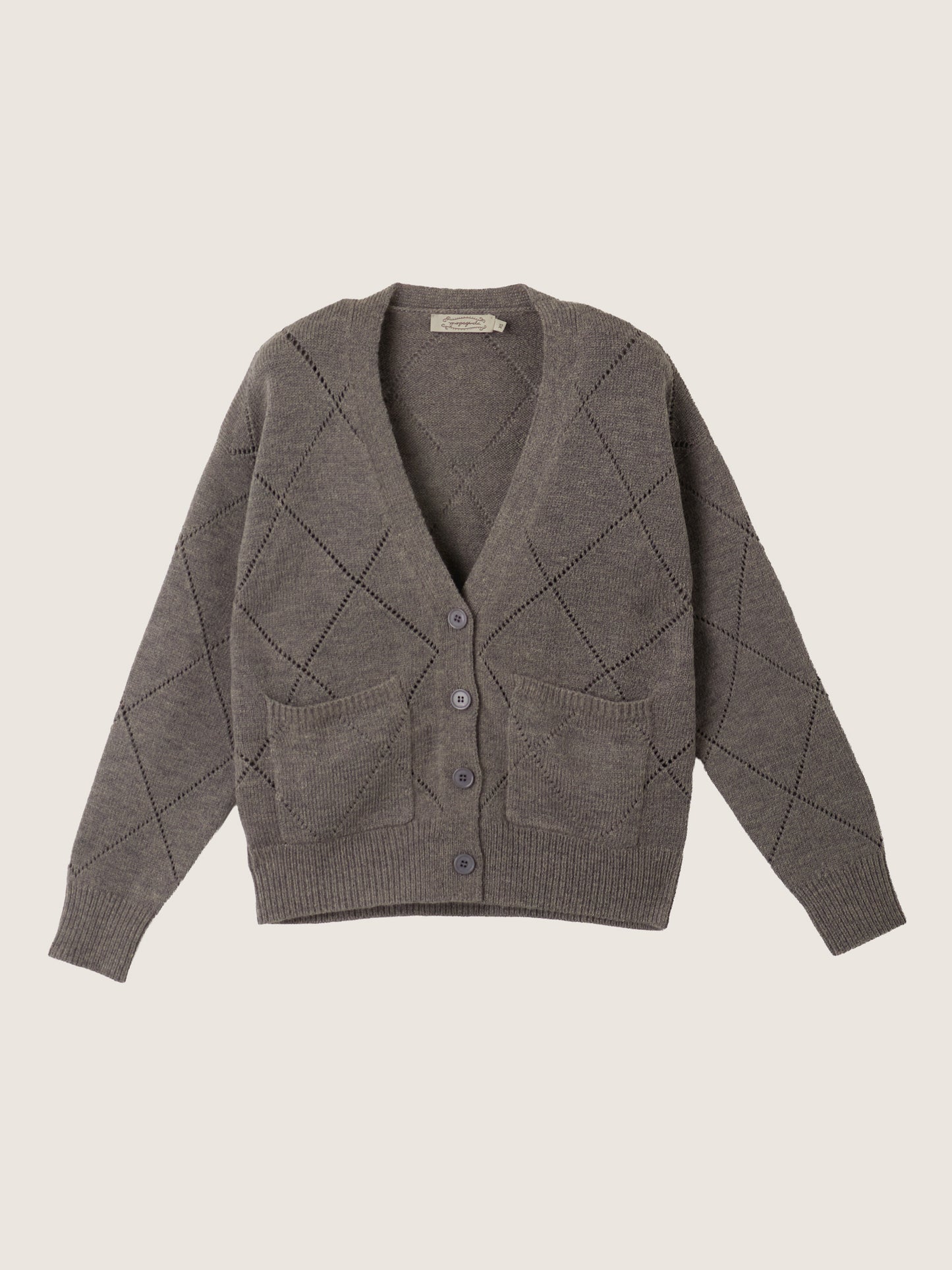 PROPAGANDA - Walden Argyle Cardigan - 