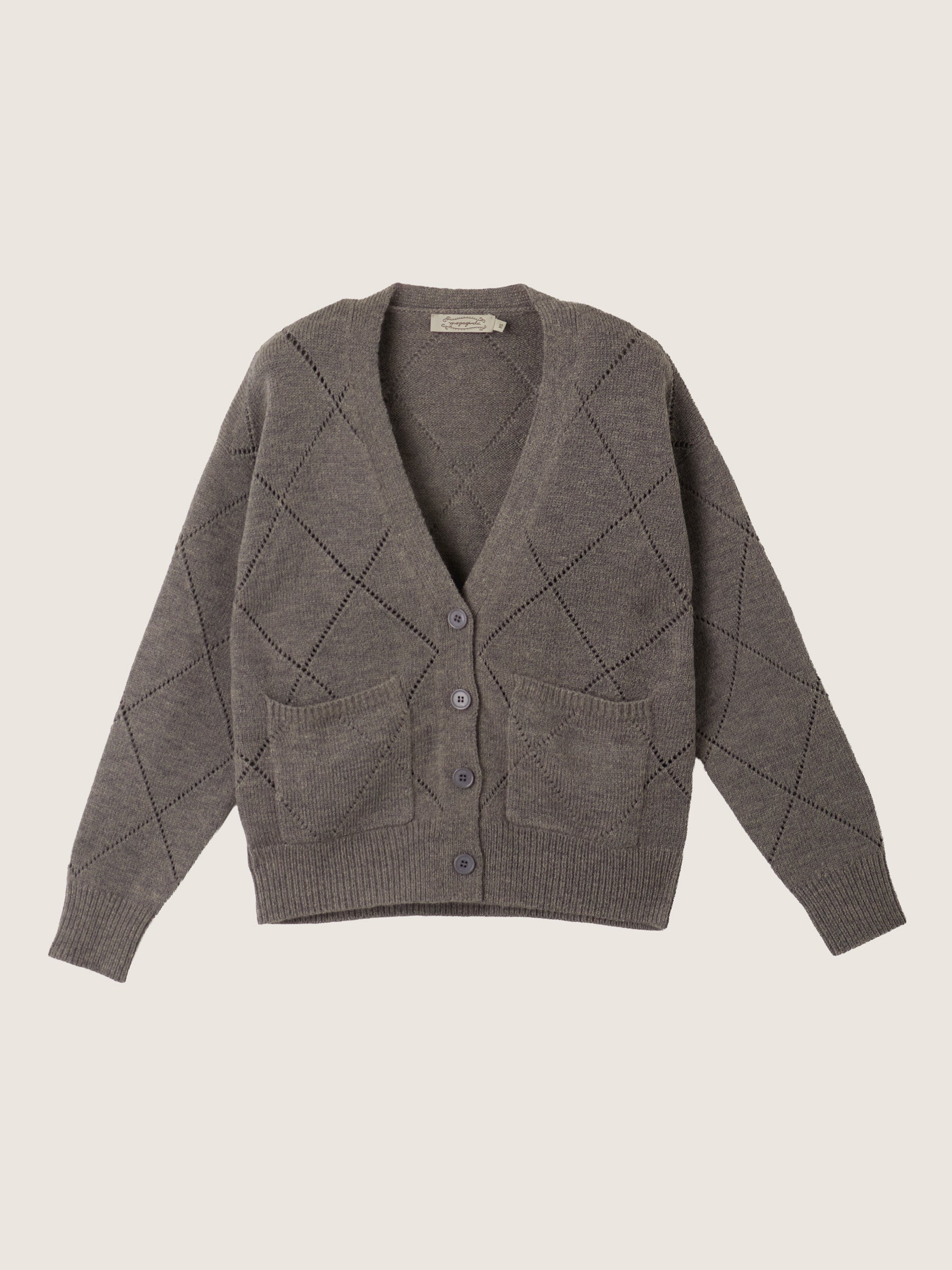 PROPAGANDA - Walden Argyle Cardigan - 