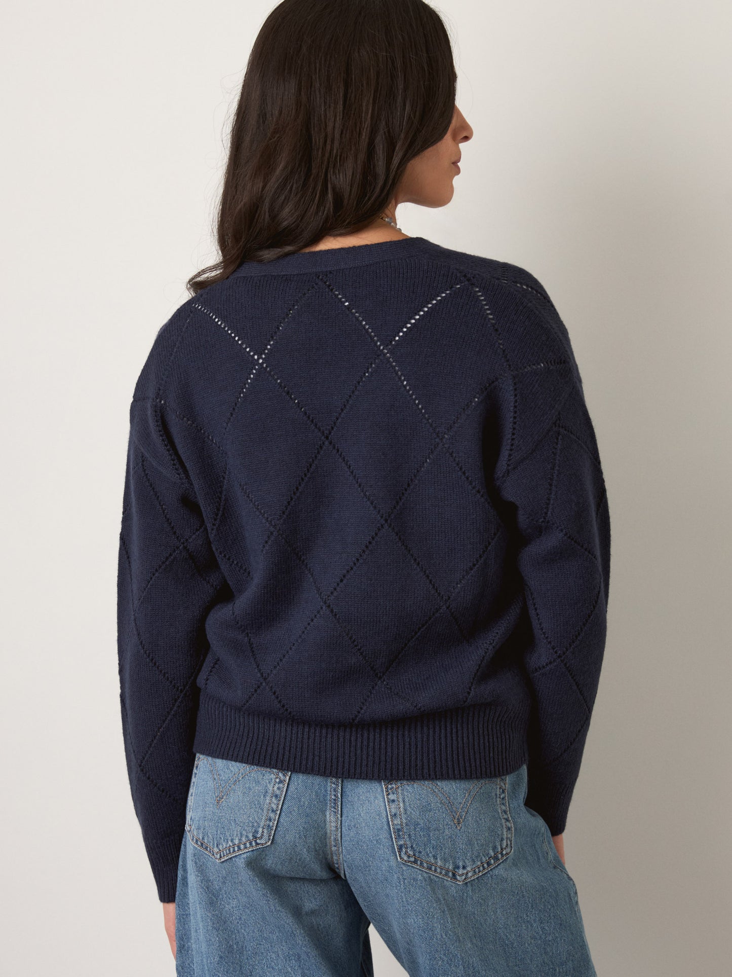PROPAGANDA - Walden Argyle Cardigan - 
