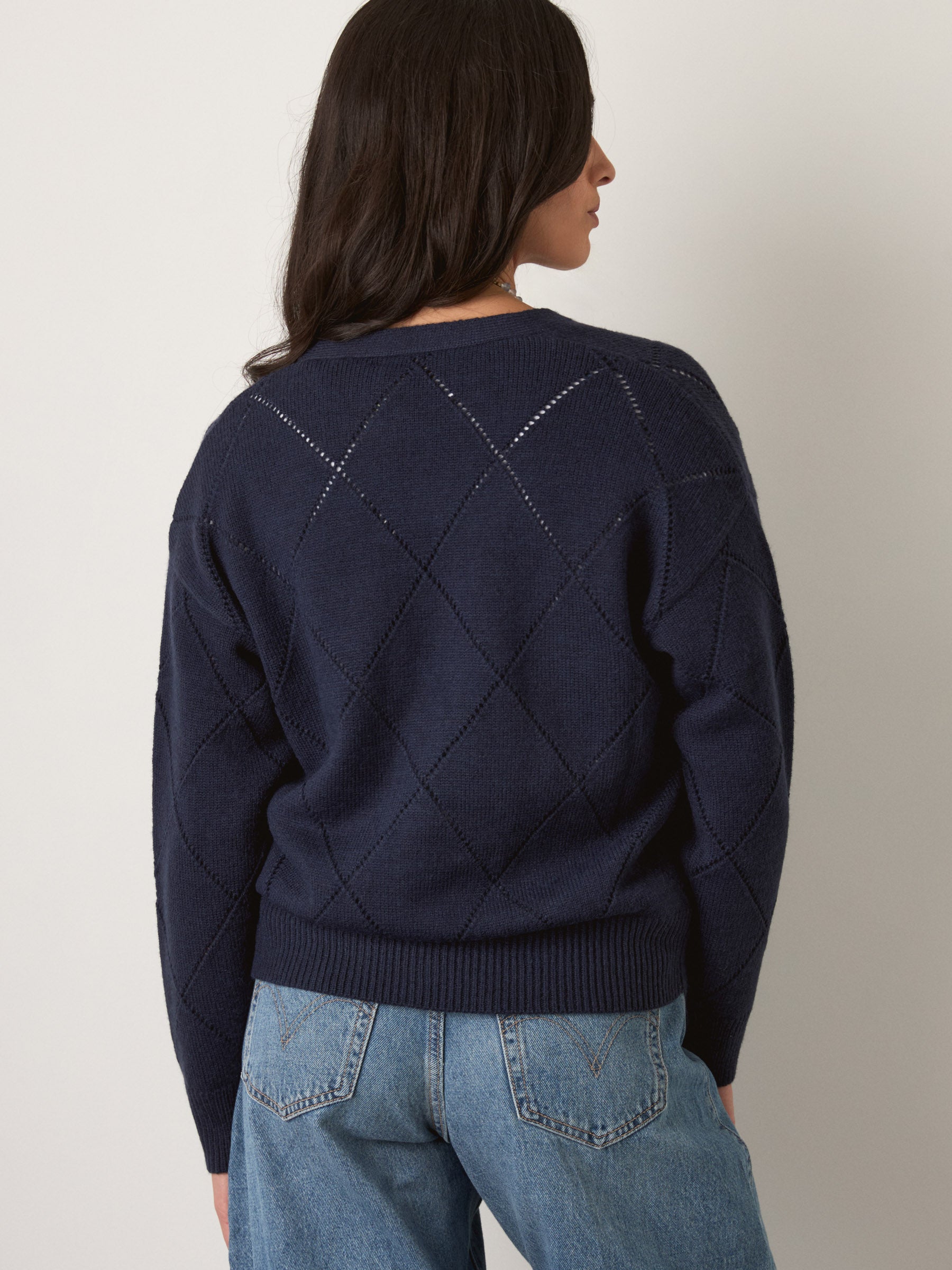 PROPAGANDA - Walden Argyle Cardigan - 