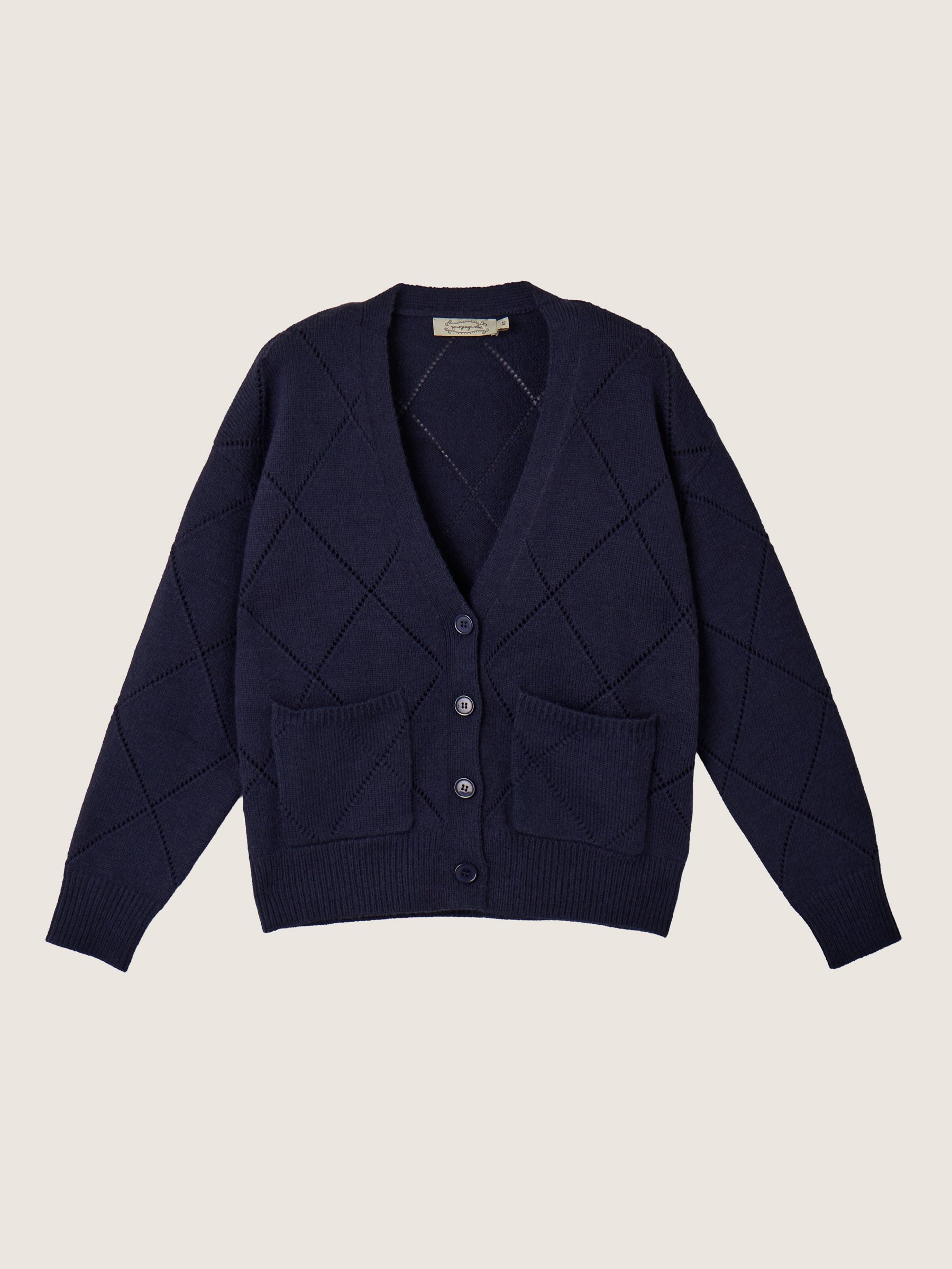 PROPAGANDA - Walden Argyle Cardigan - 