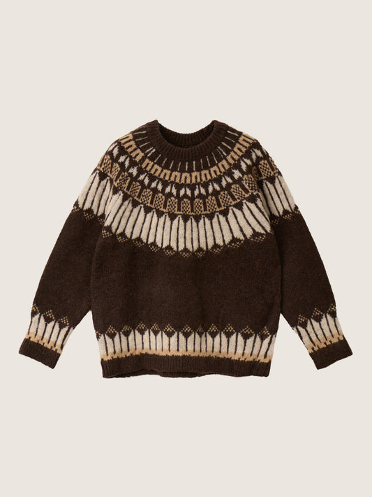 RD STYLE - Sarafina Fair Isle Sweater - 