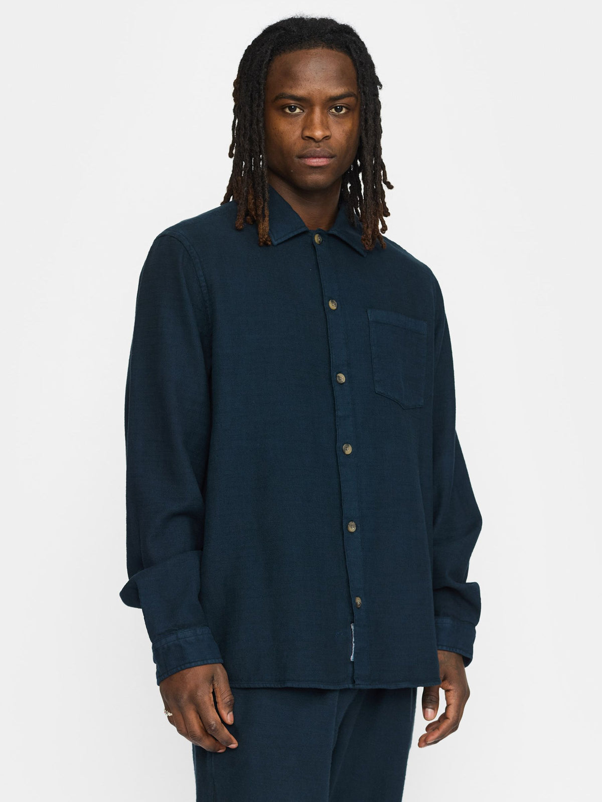 REVOLUTION - Casual Organic Cotton Shirt - 