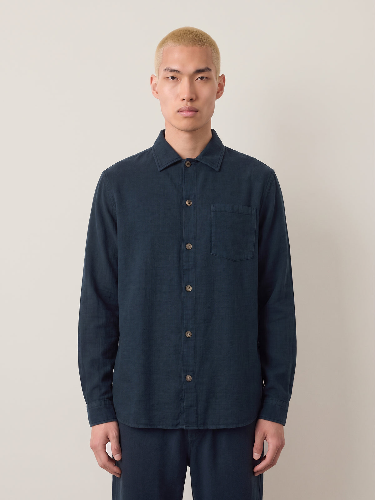 REVOLUTION - Casual Organic Cotton Shirt - 