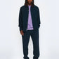 REVOLUTION - Casual Organic Cotton Shirt - Dark Blue