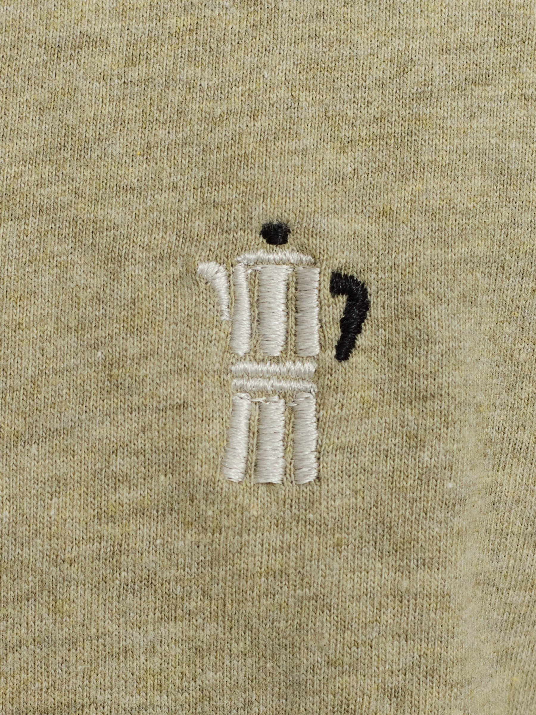REVOLUTION - Espresso Embroidery T-Shirt - 