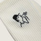 REVOLUTION - Jacquard Coffee Crew Socks - 