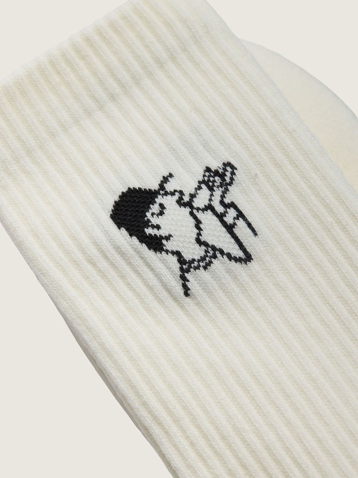 REVOLUTION - Jacquard Coffee Crew Socks - 