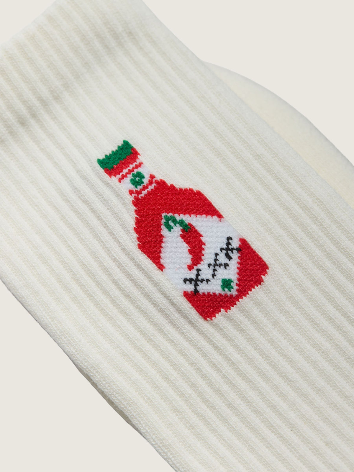 REVOLUTION - Jacquard Hot Sauce Crew Socks - 